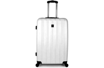 Revelation By Antler Jude 4 Wheel Large Suitcase - White